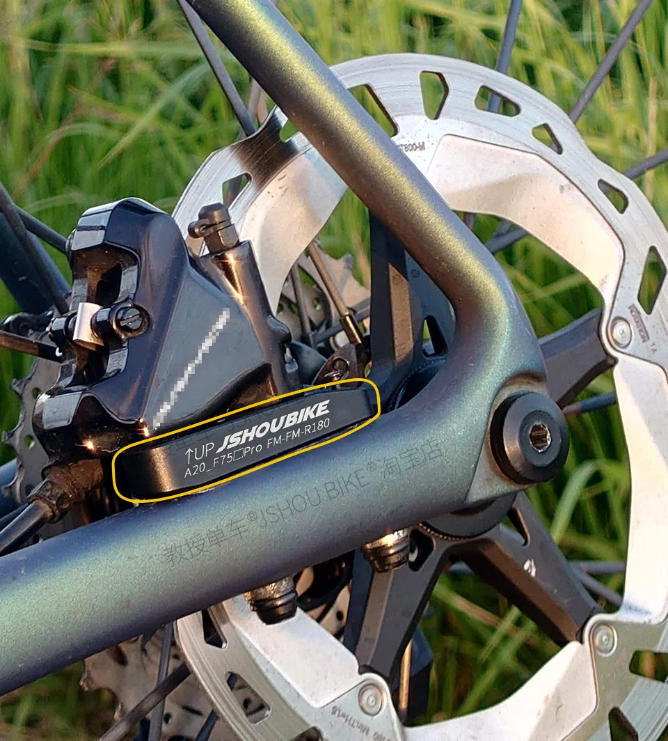 FM/PM Rennrad Scheibenbremssattel Mount Adapter 140mm 160mm 180mm Rotor Fahrrad Scheibenbremse Gabel Sattel Konverter – Detail 9