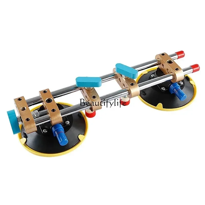 

ld 38Air pump suction cup tensioning leveler stone countertop rock slab splicing strong splicer