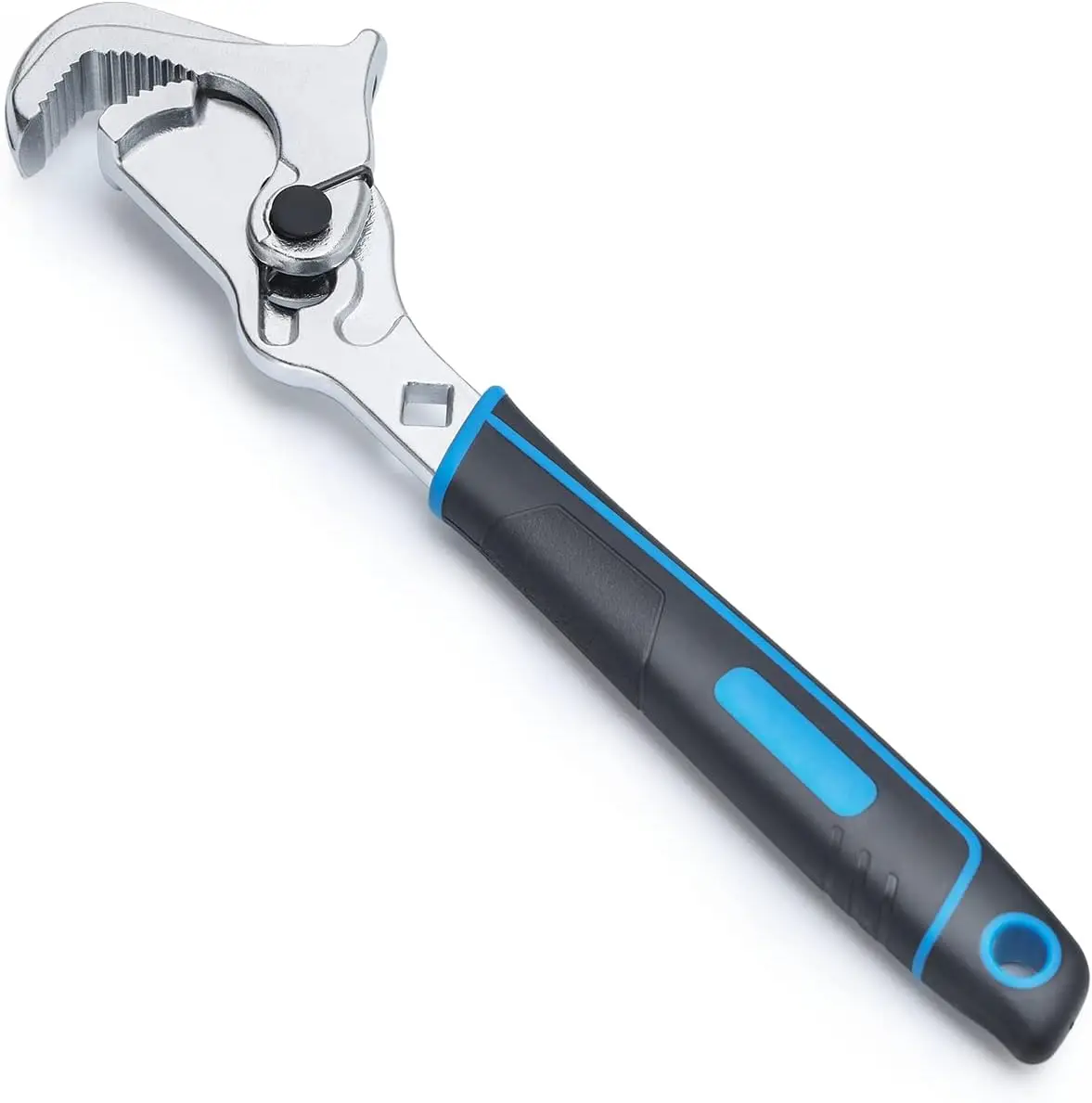 

12-inch Self-adjusting Pipe Wrench, 3/8 to 1-3/4 inch Jaw, Heavy Duty Forged Steel