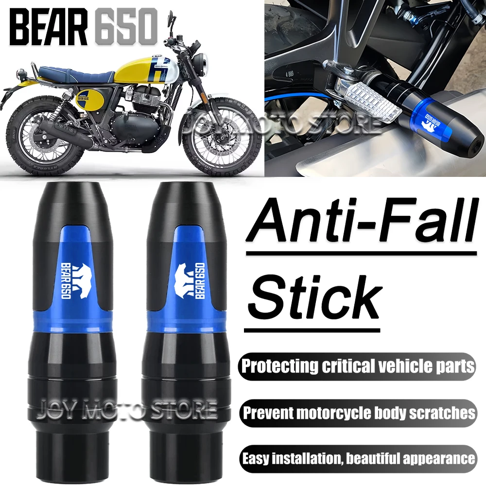

For Bear 650 bear 650 Motorcycle CNC Accessoires Falling protection Exhaust Slider Crash