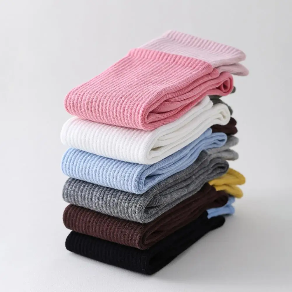 

Women Non-Slip Yoga Pilates Socks with Grips Knee High Socks Workout Color-Blocked Over The Calf Socks for Ballet Dance 2025 New