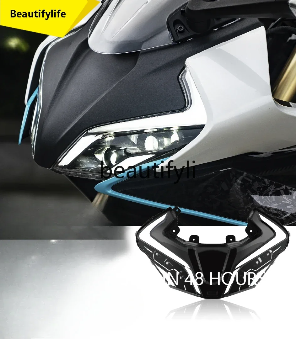 

cqy Headlight assembly lossless installation brightness upgrade led six lens modification