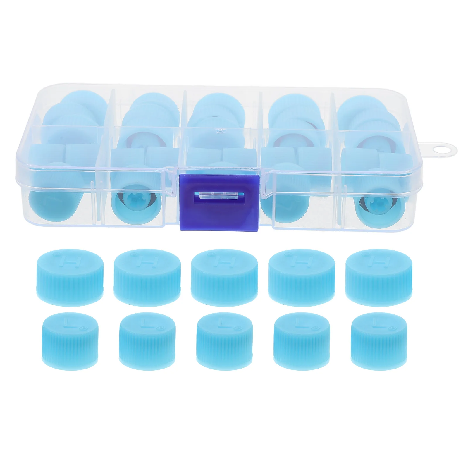 

30pcs Valve Core Cap Air Conditioner Dustproof Sleeve For Cars R134a Refrigeration Port Cover Universal Design Plastic