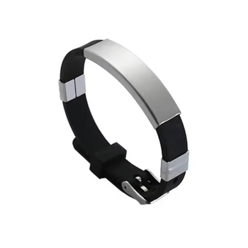 Custom Adjustable Wristband Bracelet, Personalized ID
