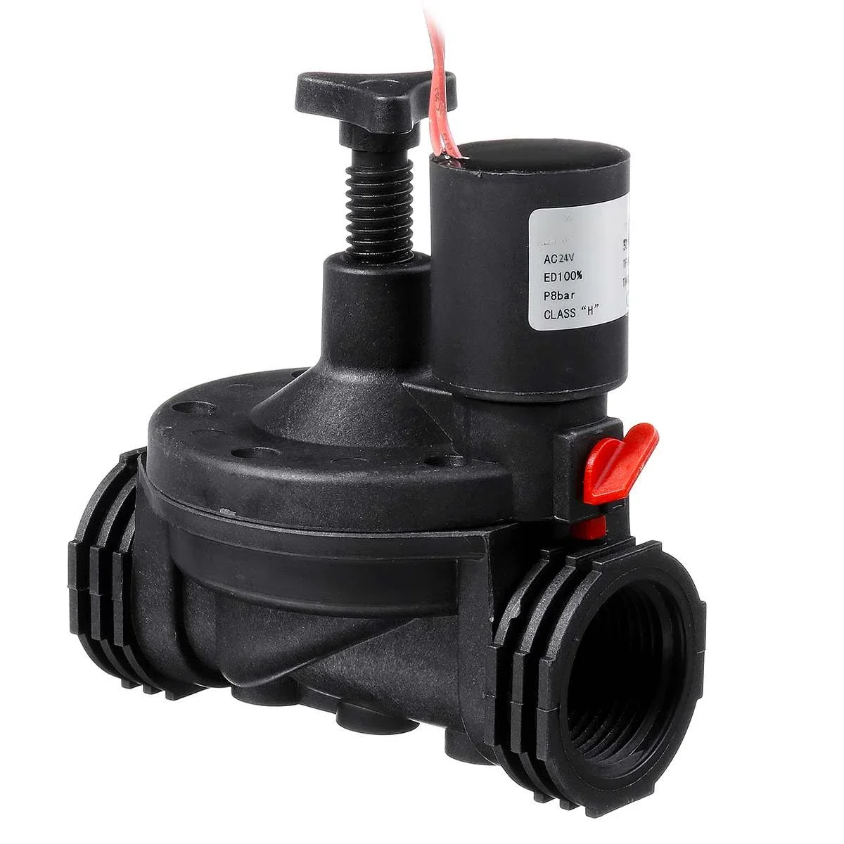 

1'' Industrial Irrigation Valve 12V 24V AC Solenoid Valves Garden Controller for Garden Yard Garden Water Timers