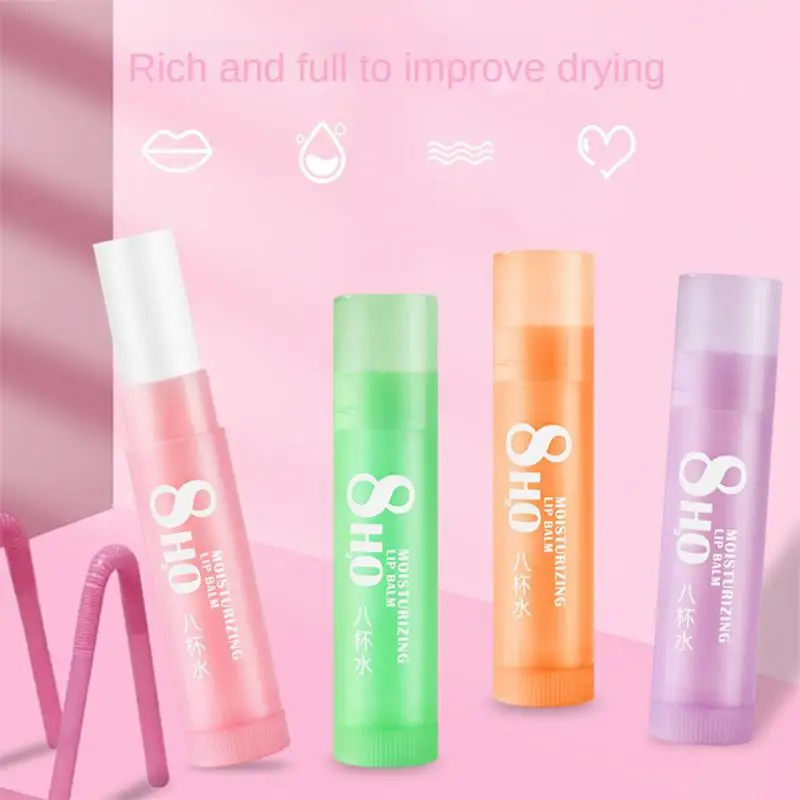 

Fruity Lip Balm Hydrating Moisturizing Effective Soothing Gentle Lip Mask Diluting Lip Lines Anti Cracking Lip Primer Lipstick