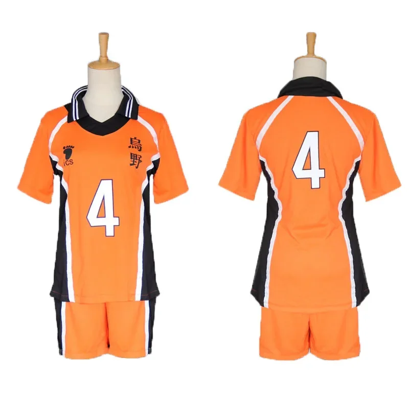 Anime Nekoma School T Shirt Men Karasuno High School Volleyball Club Hinata Shoyo Kageyama Sportswear Jerseys Halloween Gifts