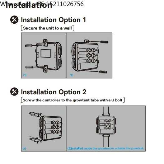 BECC-PRO Temperature/humidity/CO2/lighting Controller for Grow Tent/indoor Room Pro Leaf Controller
