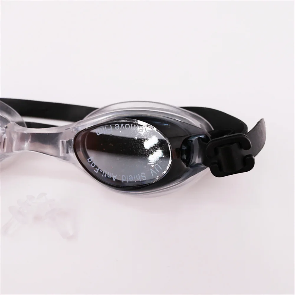 الملونة قابل للتعديل الكبار مقاوم للماء سيليكون مكافحة الضباب UV درع نظارات سباحة نظارات نظارات نظارات