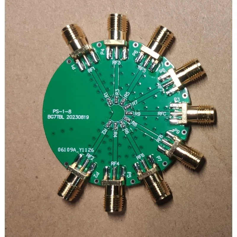 

Power Divider, Resistor 1 Divided by 8, Power Divider