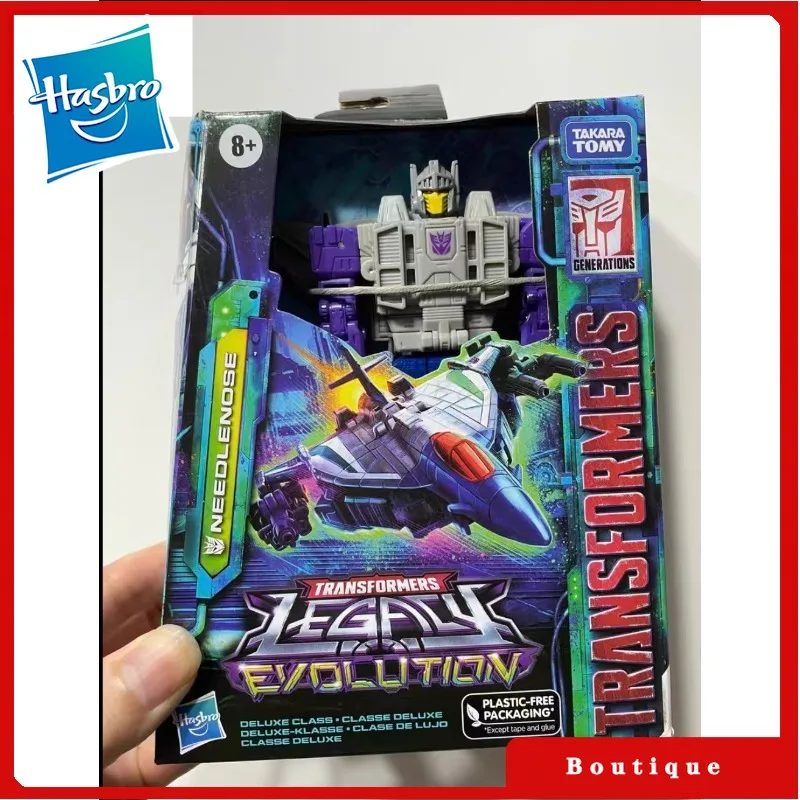 

In stock Hasbro Transformers toysLegacy Evolution Deluxe Needlenose Action Figure Robot Toy Collectibles Gifts Hobbies