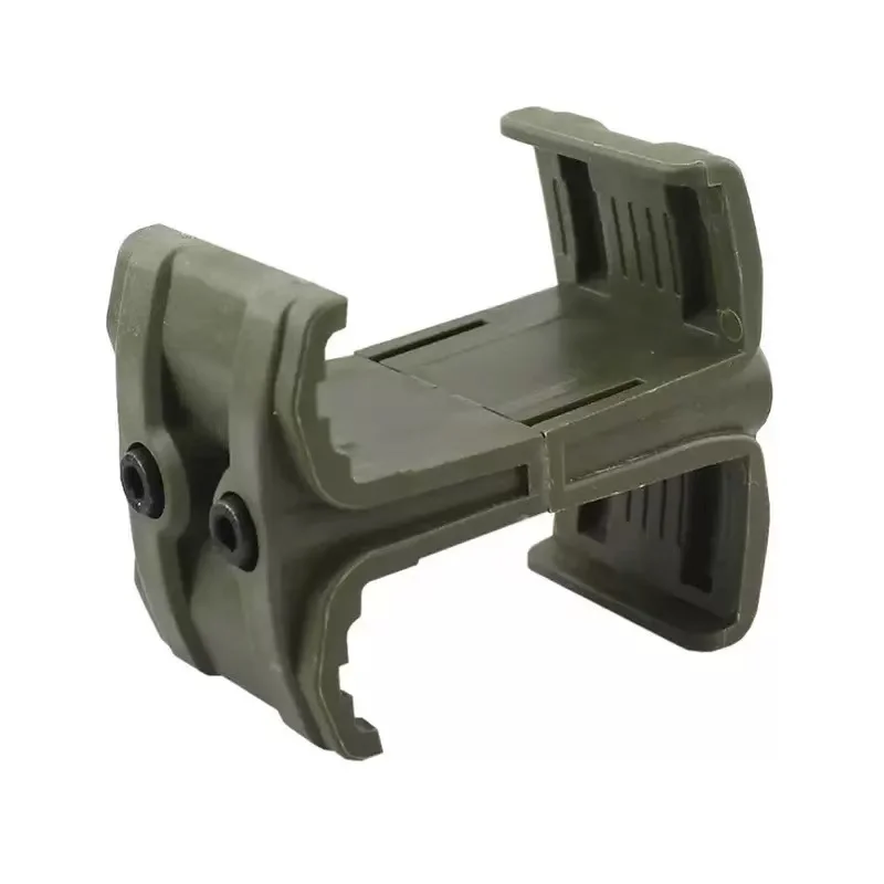 مقرنة مجلة تكتيكية عالمية مزدوجة متوازية - تناسب AK AR15 M4 Mag595 ملحقات حامل مشبك مسدس Airsoft