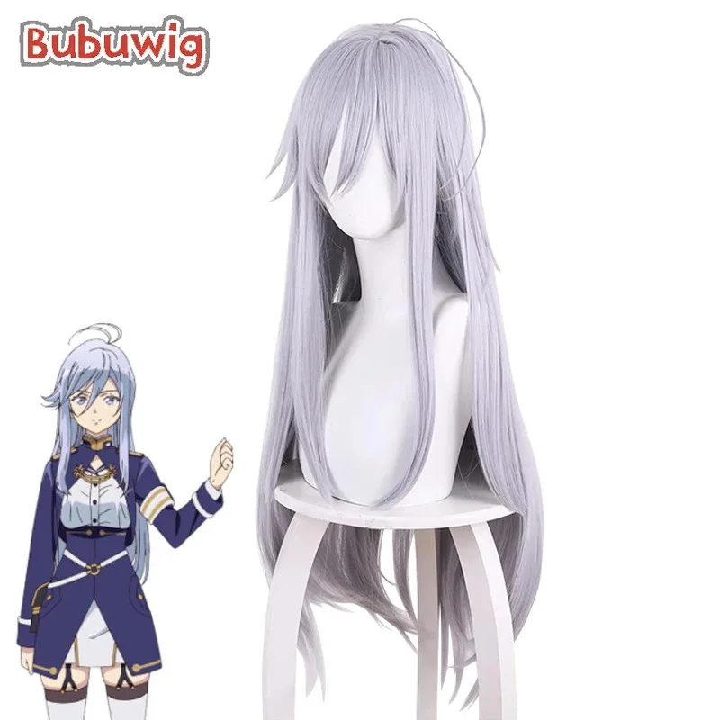 

Bubuwig Синтетические волосы Владилена Милизе Косплей Парики 86- Восемьдесят Шесть Владилена Милизе 80 см Длинные серебристо-серые парики Термостойкие