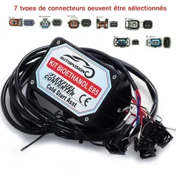 Kit etanolo E85 4 cilindri, kit di conversione 4cyl E85 combustibile alternativo a etanolo con avviamento a freddo, biocombustibile E85, auto a etanolo