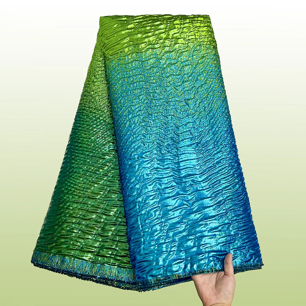 Home Decor Curtains - Tela de Encaje Jacquard de Alta