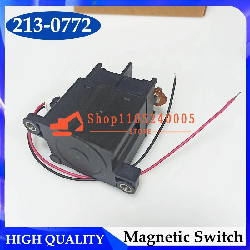 Starter Motor Relay 213-0772 2130772 Magnetic Switch 4616784 461-6784 E320D E336D E349D