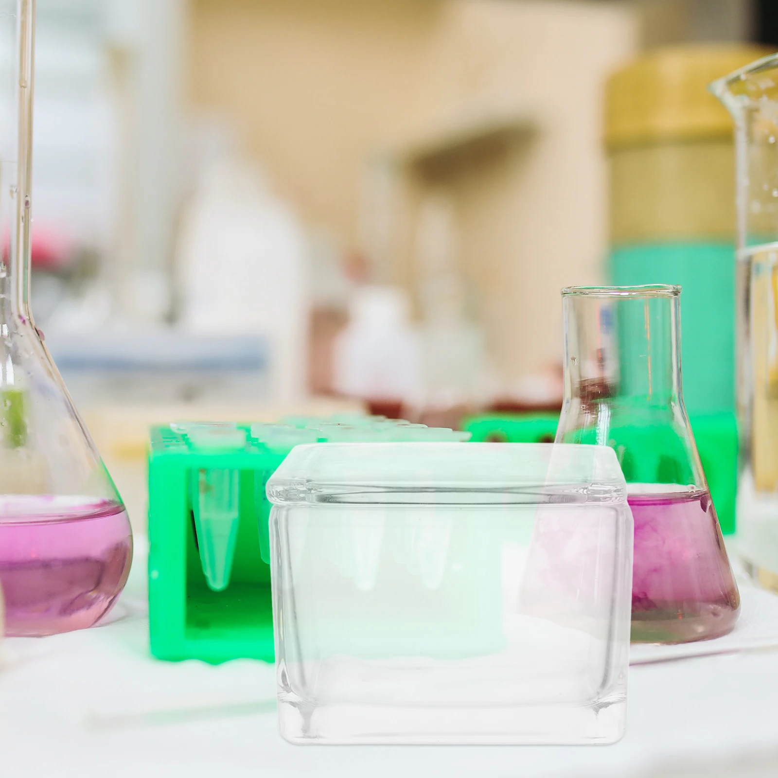 

Dyeing Vat Microscope Camera Cbration Slide Mini Cell Counting Accessories Glass Slides