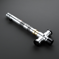 Lightsaber Metal Hilt No Electronics Laser Sword Fits Neopixel RGB Proffie 2.2 C Port Electronic Chassis Dueling LTG Light Saber