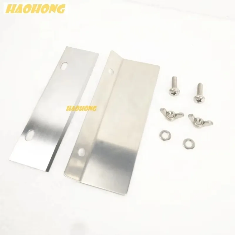 مكشطة تنظيف شواء من الألومنيوم شديدة التحمل مقاس 6 بوصات، مكشطة شواء سهلة، أداة تنظيف شبكة الشواء