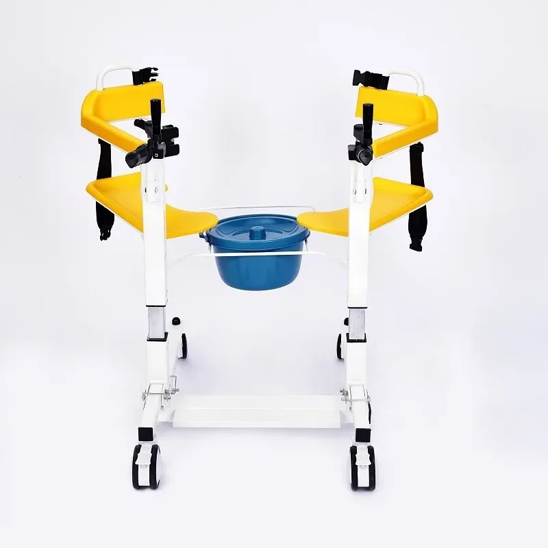 Household elderly care electric  transfer machine, lifting shower chair, handcart with toilet, multifunctional care chair