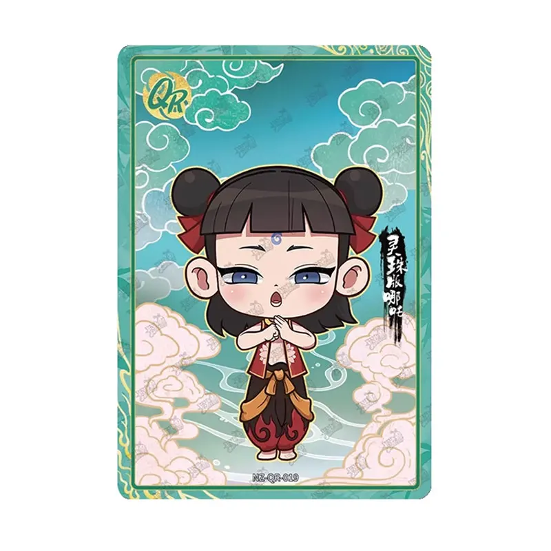 

KAYOU Ne Zha The Demon Childs NaoHai Series 2 QR(016-035) Single Sheet Full Set Dou Tian Package Genuine Collection Anime Card