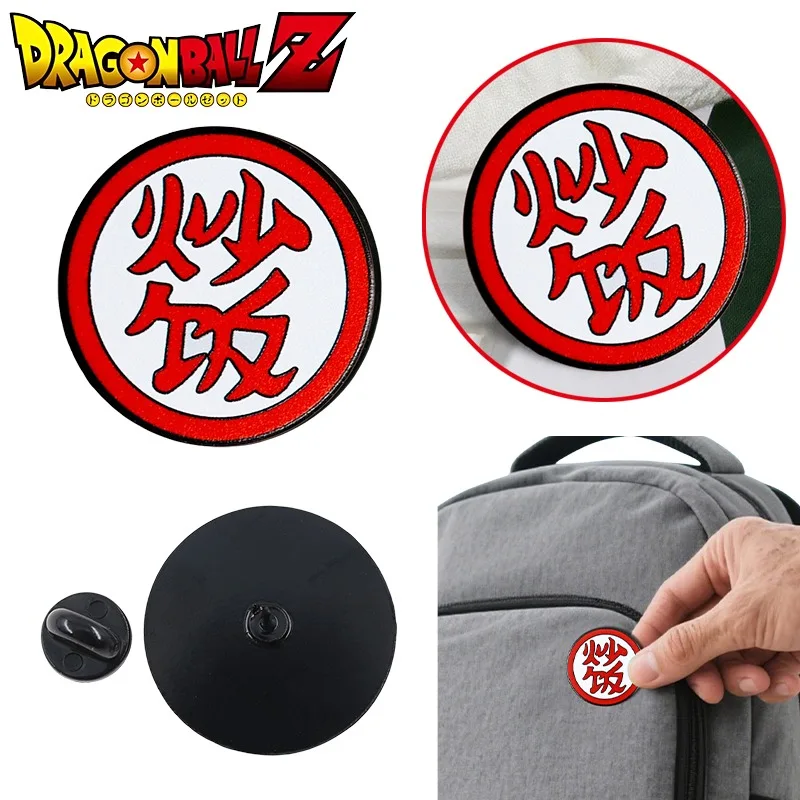 

Dragon Ball Z Cartoon Pilaf Logo Metal Brooches Anime Peripherals Enamel Pin Badges Lapel Pins Backpack Decor Accessories Gifts