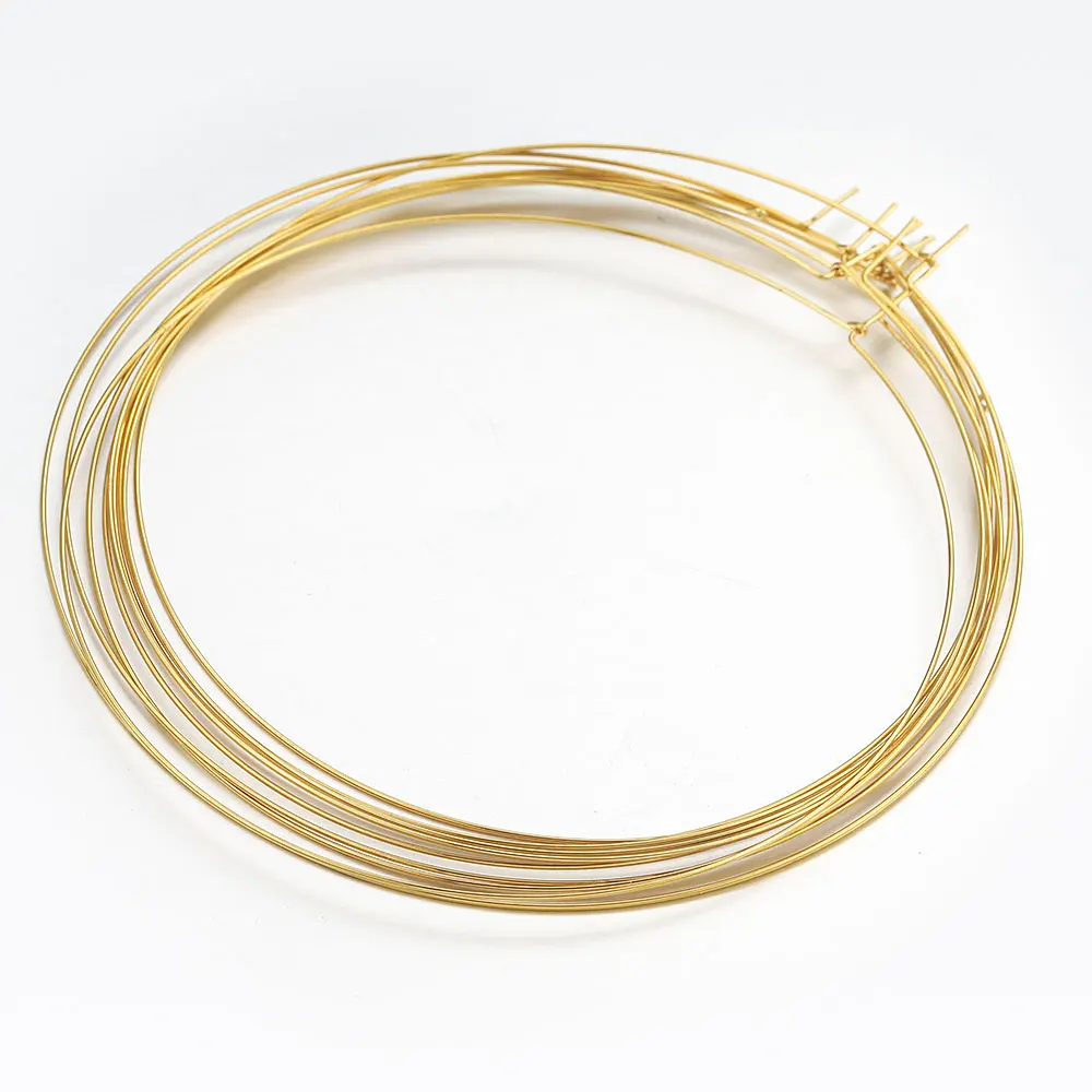 10pcs Stainless Steel 10cm Large Circle Ear Wires Hoops Loop PVD Gold Plated Earrings Charms DIY Dangle Jewelry Making Supplies