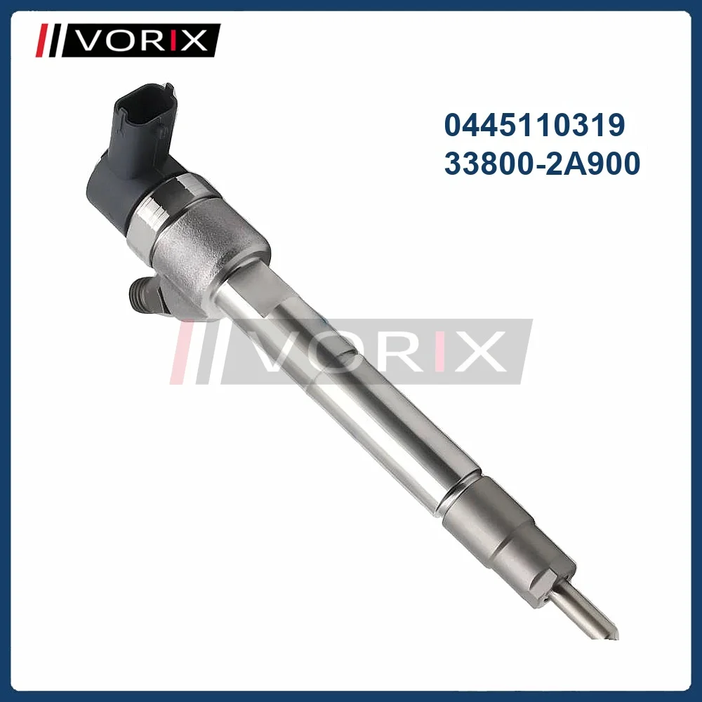 

0445110319 33800-2A900 Common Rail Diesel Fuel Injector Kit for Hyundai Kia