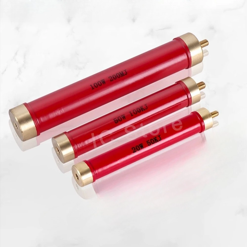 1PCS RI80 20W 50W 100W High-Voltage Resistor 1K 2K 5K 10K 30K 50K 100K 150K 200K 300K 500K 1M 2M 3M 5M10M 20M 50M Non-inductive