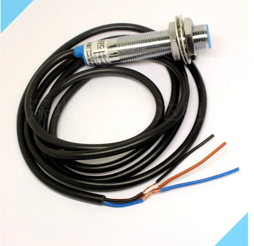 Hall sensor proximity switch 12MM NJK5002 NJK-5002C NPN three-wire normally open, send magnet