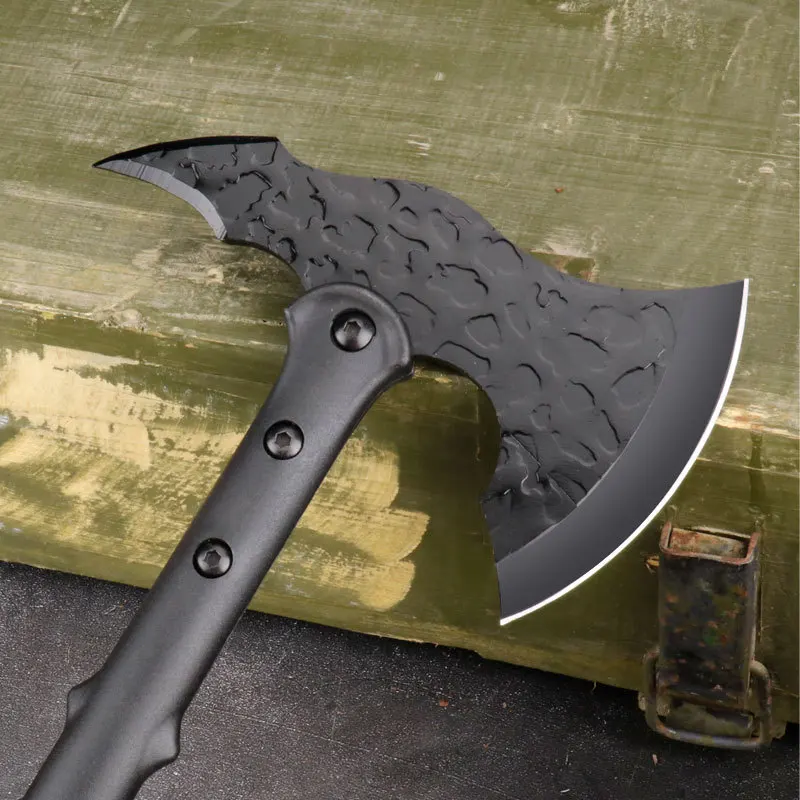 Portable Multifunctional Self-defense Tactical Axe Vehicle Mounted Firefighting Axe Outdoor EDC Tool