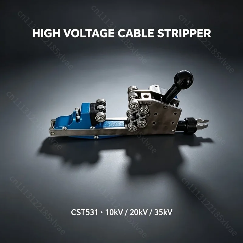 For CST531 Portable Spiral Cable Stripper, 10‑35KV High‑Voltage Power Cable Insulation Remover, Electrician Stripping Tool