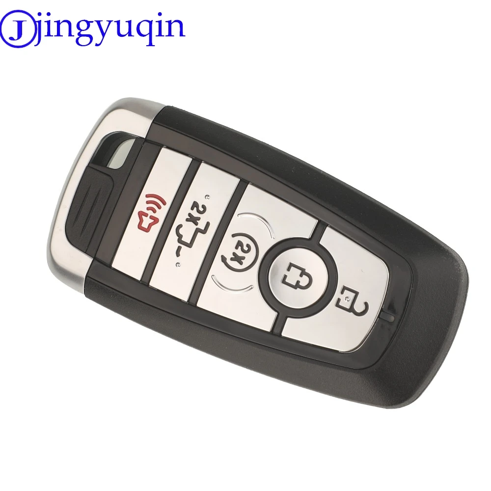 Jingyuqin Fernbedienung Auto Schlüssel Shell Fall Smart Für Ford Next Gen Everest Raptor MK5 Taurus Mustang Klinge Fob Fall Abdeckung 5 tasten