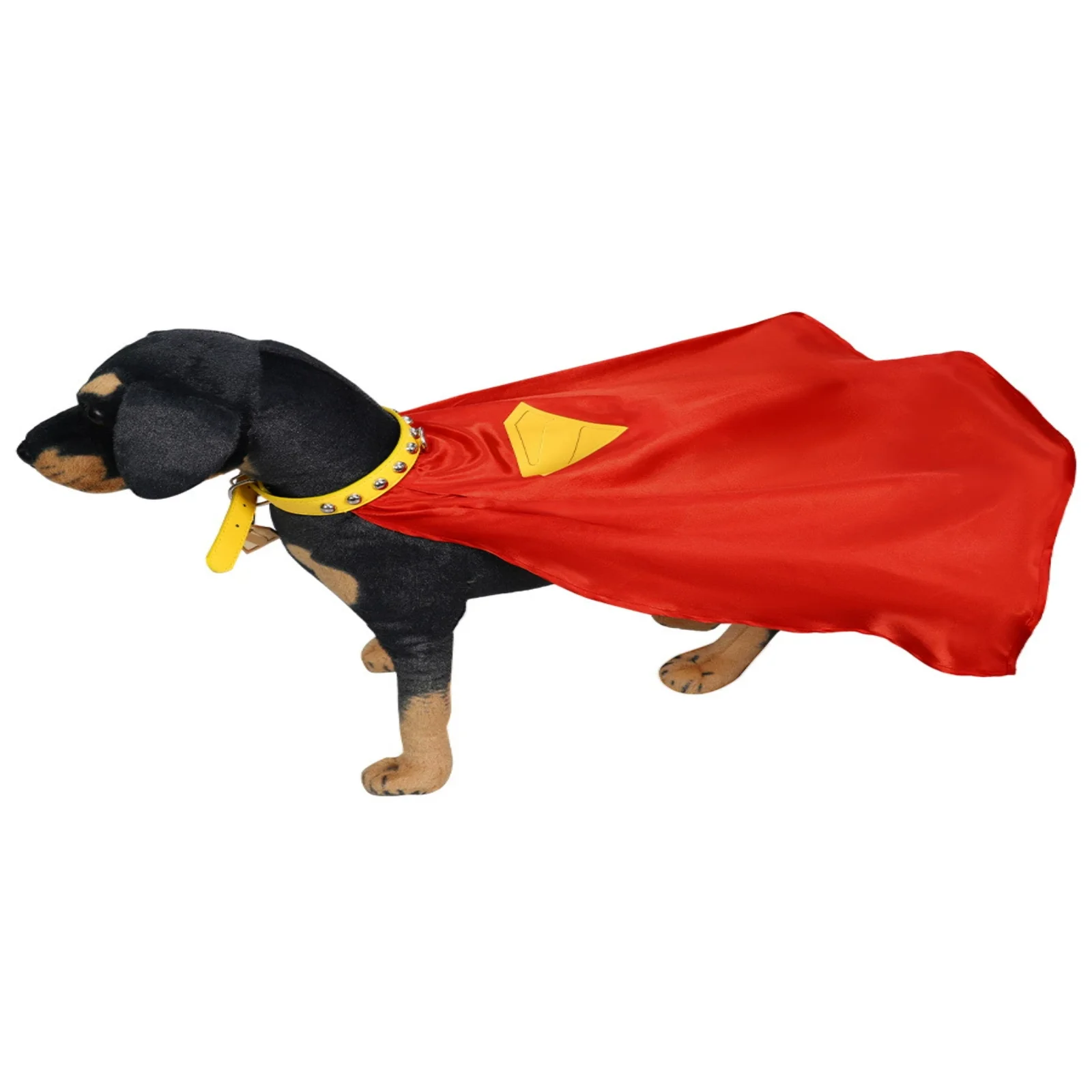

DC Superman Pet Dog Cloak Small Krypton Pu Drag Cloak Superman Cat Pet Dog Cloak Collar with Soft Collar and Tag Complete Set