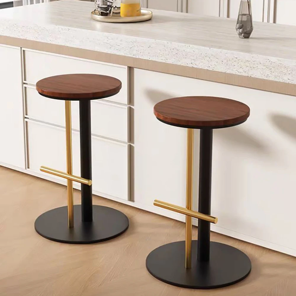 Silla De Bar minimalista De mediados De siglo, sala De estar moderna, belleza, silla De Bar clásica, diseño moderno, Taburetes De Bar, muebles para el hogar