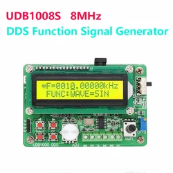 Ingiuntek UDB1008S 8MHz DDS funzione generatore di segnale segnale a impulsi sorgente/contatore di frequenza con comunicazione e spazzata di frequenza