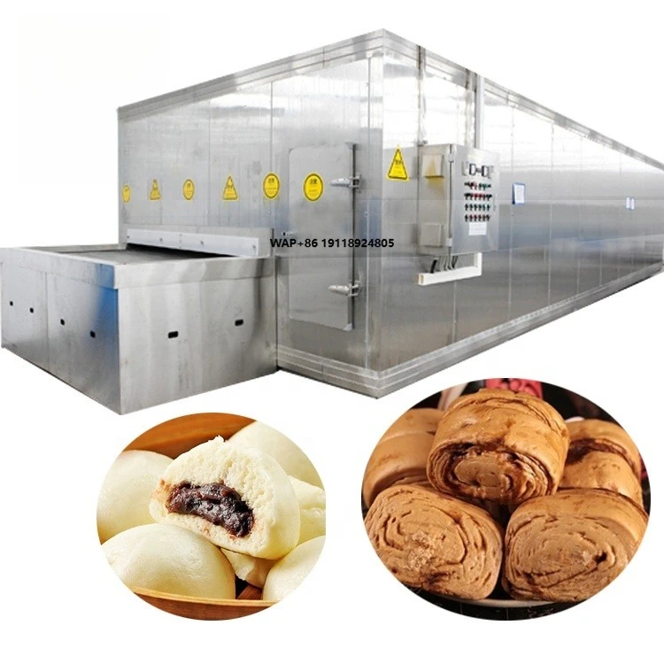 CE Approved Industrial IQF Tunnel Freezer Machine- for Vegetables & Aquatic Products