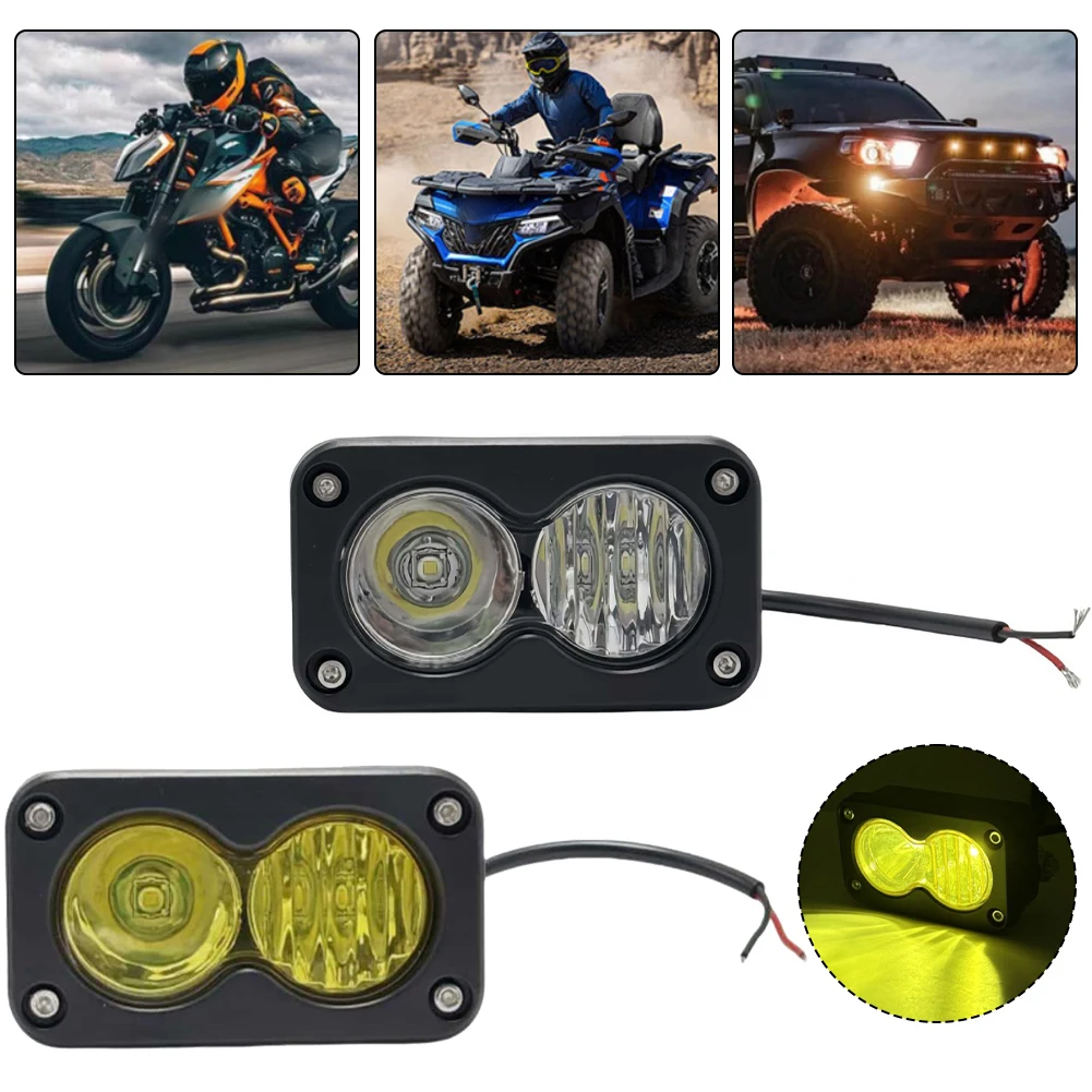 

Motorcycle Headlight 3-inch LED 20W Headlight With 2000LM Brightness IP67 Waterproof For Motorcycle Off-Road Aluminium Alloy