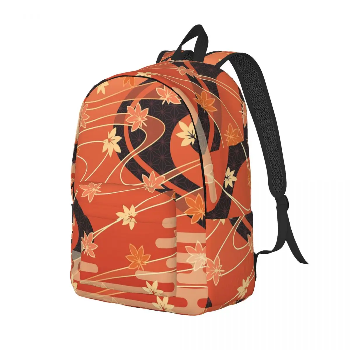 Genshin Impact Kaedehara Kazuha Pattern Backpack Daypack Large Capacity Children BookBag School Bag Shoulder Bags for Men Women