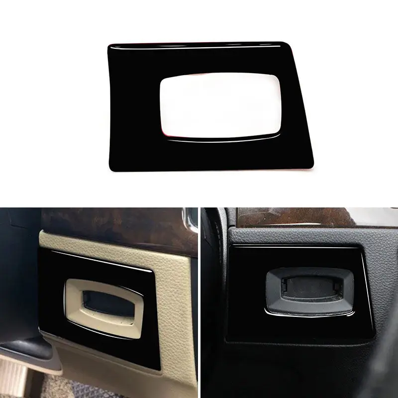 For BMW 3 series E90 E92 E93 2005 2006 2007 2008 2009-2012 Piano Black Car Soft PVC Plastic Ignition Switch Key Hole Cover Trim