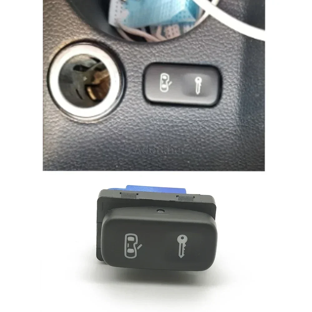 1Z0962125A 1ZD962125A Central Door Lock Switch Button with Backlight for Skoda Octavia MK2 1Z 2004-2013 for Skoda Yeti 2009-2017