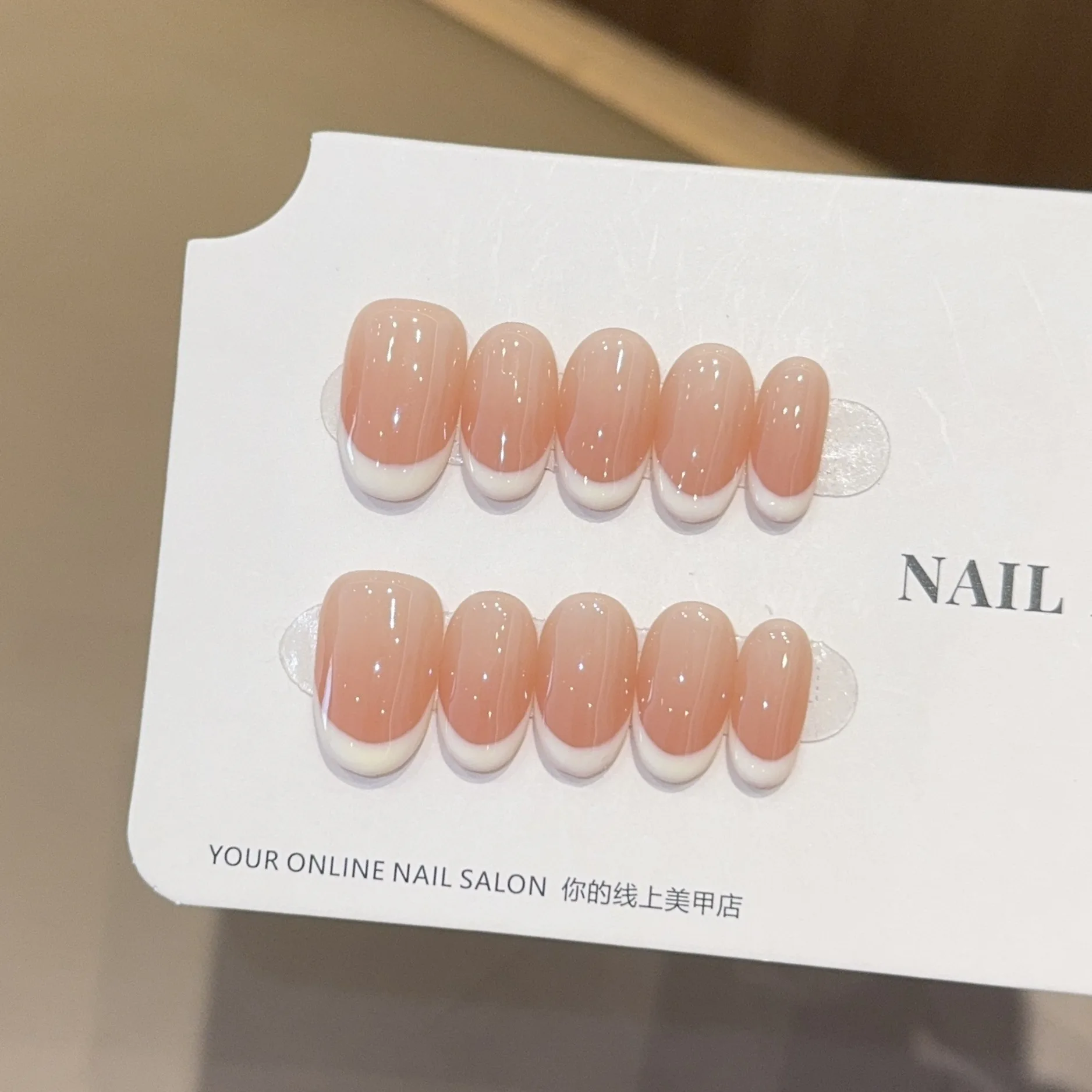 10 قطع من الأظافر الاصطناعية ا - مراجعة Nail Art Cat Eye Simple وسعره