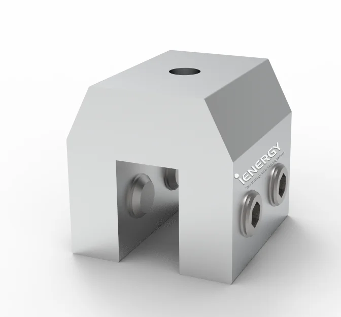 Zero-Penetration Standing Seam Roof Clamp, Aluminum PV Accessories, Damage-Free Solar Energy Hardware Parts for Metal Roof Solar