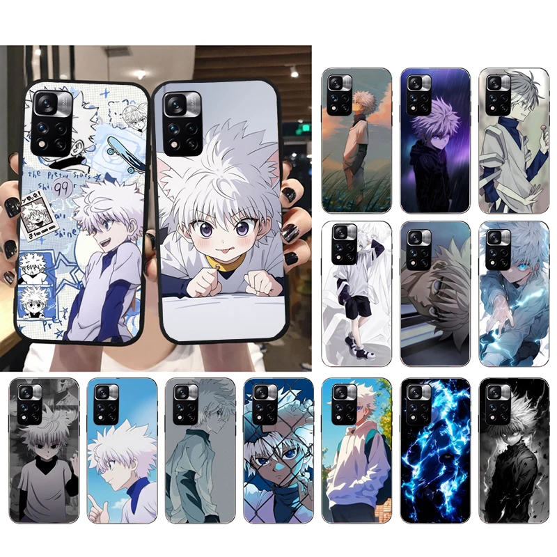 

Killua Zoldyck Phone Case For Xiaomi Redmi note 14 Pro Plus 14 13 12 11 10 Pro 14S 12S 11S Redmi 14C 13C