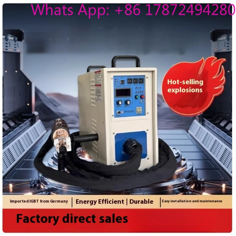 30KW-200KW High frequency induction heating machine Iron Steel Induction Heater Hine Fast Heating Speed