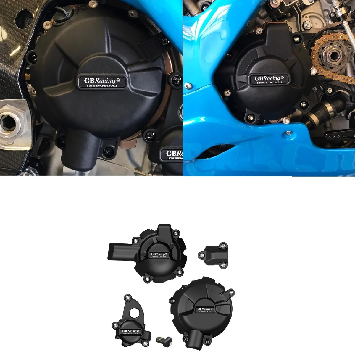 FOR BMW S1000R 21-24 M1000R 2024 S1000RR 19-24 M1000RR 21-24 Engine Protective Cover Engine Cover Protection Set Swing arm Spool