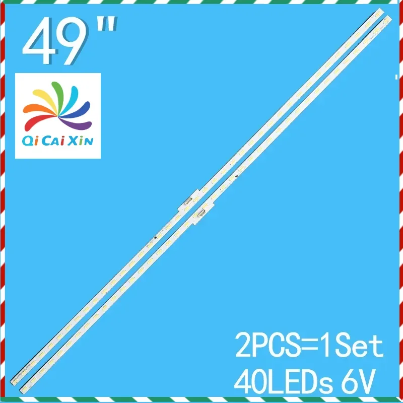 For Sony 49 inch 40 light KD-49X7000F KD-49X7000G KD-49X8000E LB49013 LCD TV backlight bar 40LED 530MM 100% NEW