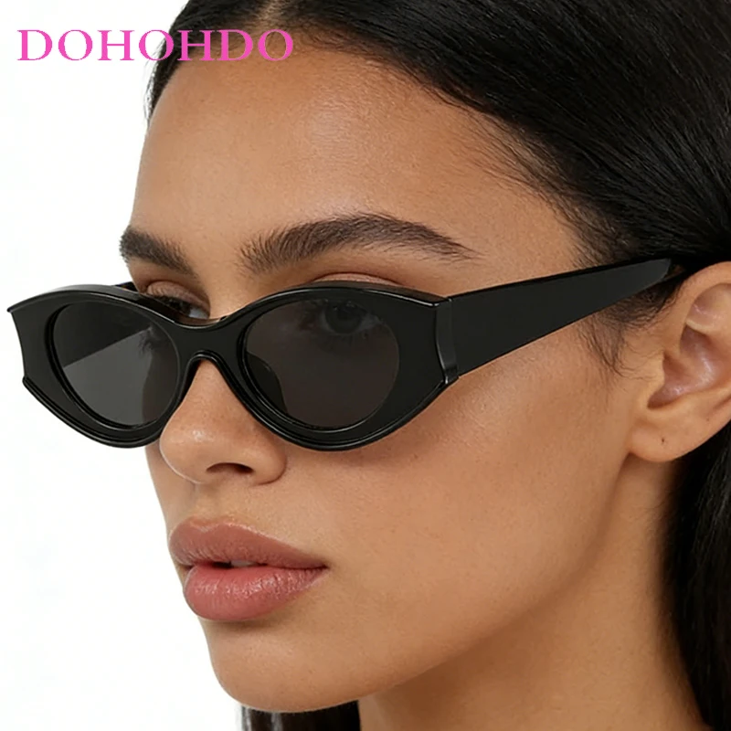 

Punk Fashion Oval Eyewear Brand Designer Sunglasses Men Summer Traveling Driving Shades Eyeglasses Female UV400 Lentes De Sol