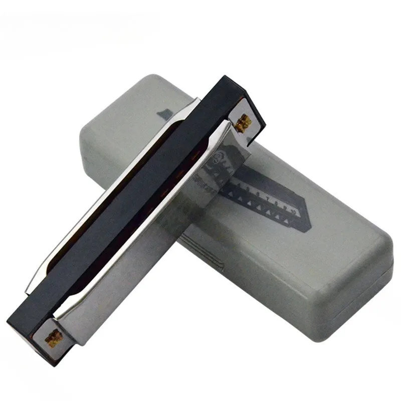 Beginners play the self-taught copper seat plate harmonica