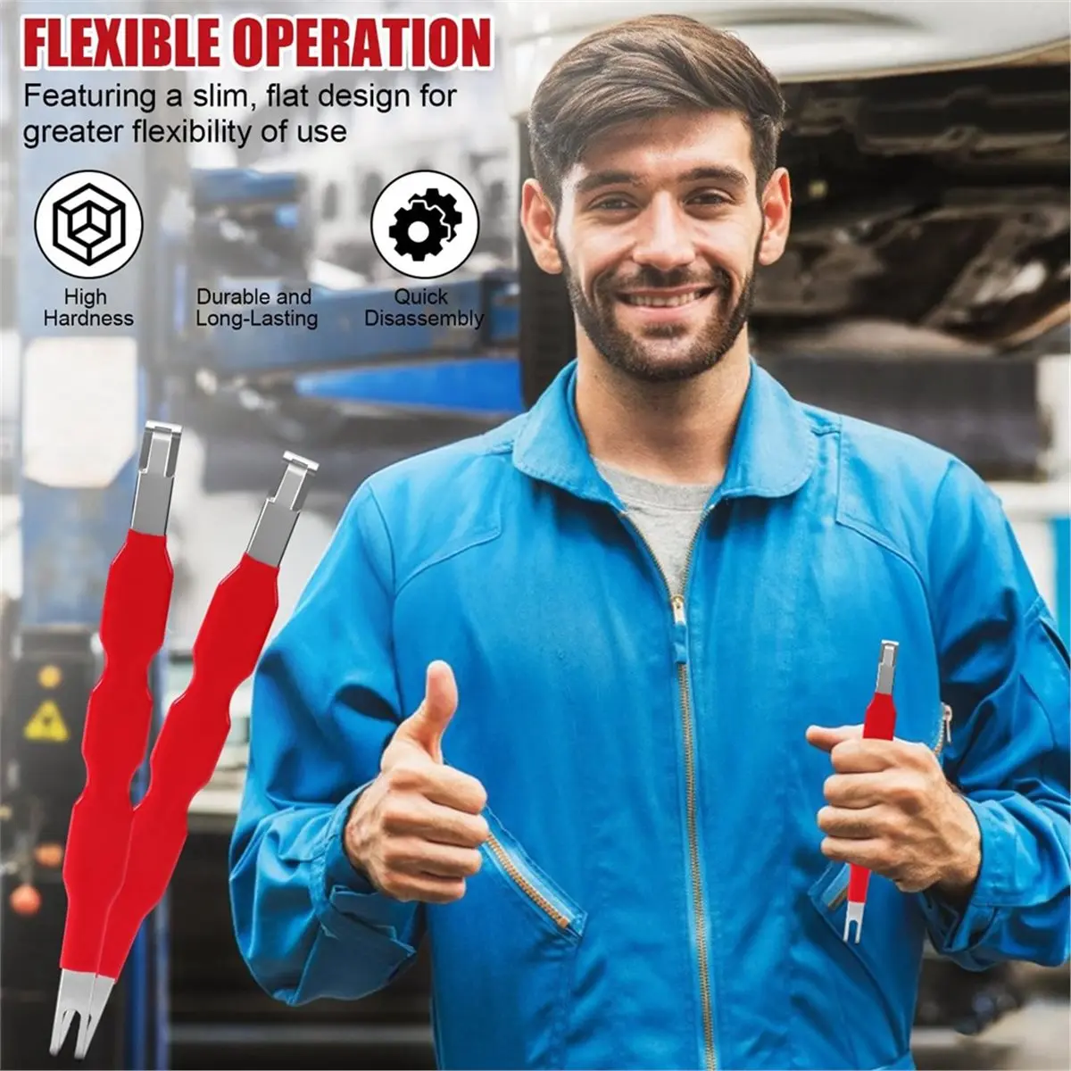 ~！【Best Seller】2PCS Automotive Electrical Terminal Connector Separator Removal Tool, Connector Separator, Electrical Disconnect